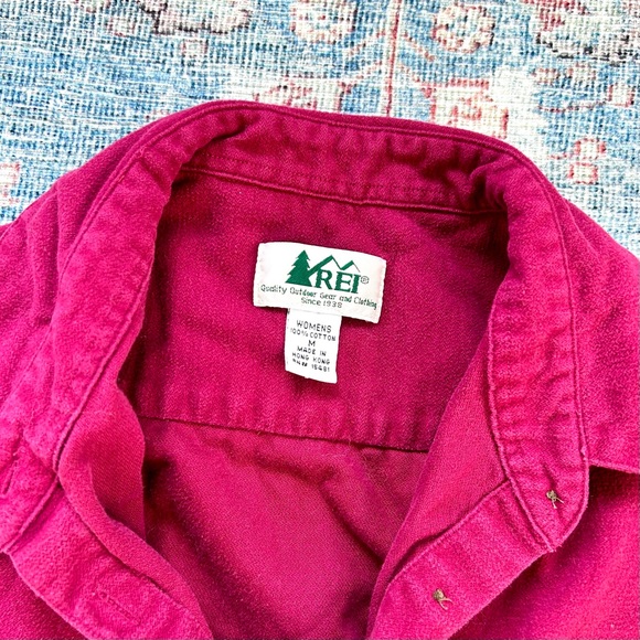 Vintage REI flannel button up shirt | size M - Picture 2 of 4